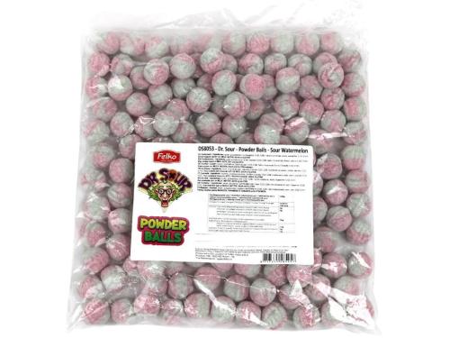 Dr Sour Powder Balls - Sour Watermelon 1kg – Coopers Candy