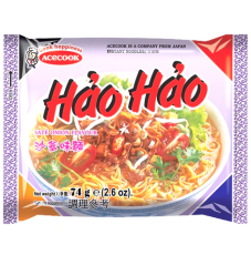 Hao Hao Instant Noodles Saté Onion Flavour 74g – Coopers Candy