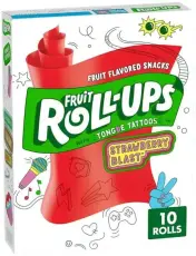 Fruit Roll-Ups Strawberry Blast 141g – Coopers Candy