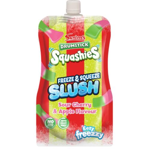 Drumstick Squashies Freeze & Squeeze Slush Sour Cherry & Apple 250ml – Coopers Candy