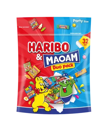 Haribo & Maoam Duo Pack 450g – Coopers Candy