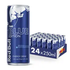 Red Bull Blue Edition 25cl x 24st &ndash; Coopers Candy