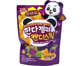 Yumz Bites Panda Jelly Candy Stick 60g &ndash; Coopers Candy