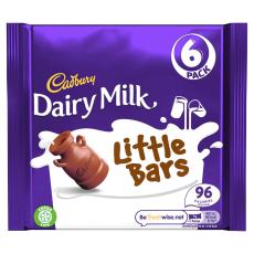 Cadbury Dairy Milk Little Bars 6-pack 108g – Coopers Candy