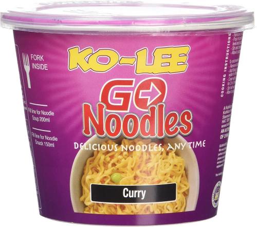 Ko-lee Cup Noodle Curry 65g – Coopers Candy