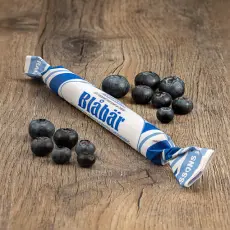 Franssons Polkagris Blåbär 50g – Coopers Candy