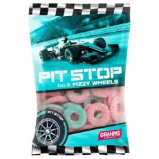 Pit Stop Fizzy Wheels 100g &ndash; Coopers Candy