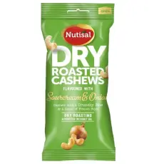 Nutisal Cashew Sourcream & Onion 60g – Coopers Candy