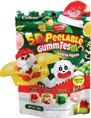 Cokoc 5D Peelable Gummies Mixed Fruit Christmas 60g – Coopers Candy