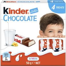 Kinder Chocolate 4p 50g – Coopers Candy