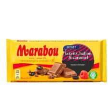 Marabou Lakrits, Hallon & Caramel 185g – Coopers Candy