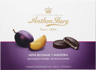 Anthon Berg Plommon i Madeira 105g – Coopers Candy