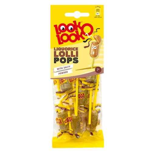 Look-O-Look Lakritsklubbor 70g – Coopers Candy