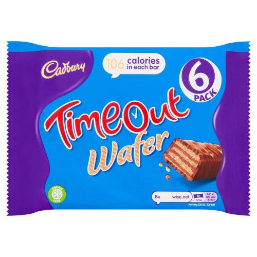 Cadbury Timeout 6-Pack 121g – Coopers Candy