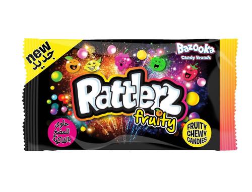 Bazooka Rattlerz Fruity Chewy Candies 40g(BF:2025-04-08) – Coopers Candy