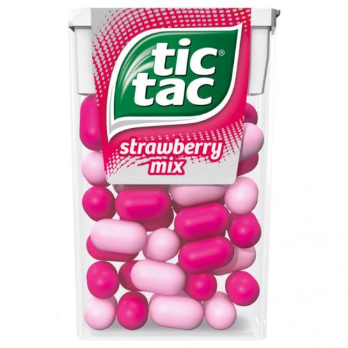 Tic Tac Strawberry Mix 18g – Coopers Candy