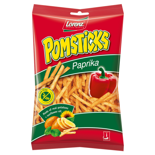 Lorenz Pomsticks Paprika 85g – Coopers Candy