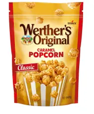 Werthers Original Classic Caramel Popcorn 140g – Coopers Candy