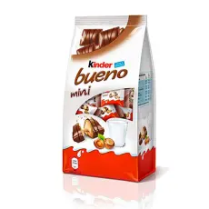 Kinder Bueno Mini Påse 108g – Coopers Candy