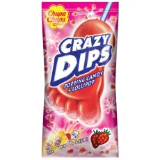 Chupa Chups Crazy Dips Strawberry 14g – Coopers Candy