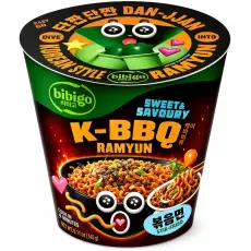 Bibigo Ramyun Sweet & Savoury K-BBQ 98g &ndash; Coopers Candy
