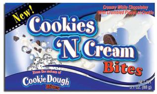 Cookies N Cream Cookie Dough Bites 88g &ndash; Coopers Candy