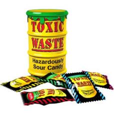 Toxic Waste Yellow Drum Extreme Sour Candy 42g – Coopers Candy