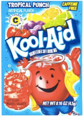 Kool-Aid Soft Drink Mix - Tropical Punch 4.5g – Coopers Candy