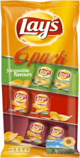 Lays 6-pack 165g – Coopers Candy