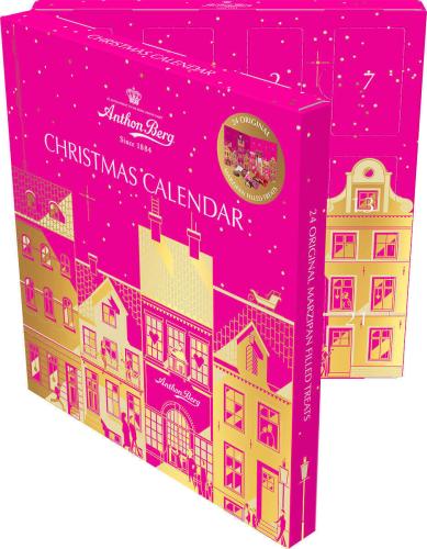 Anthon Berg Adventskalender Marzipan 325g – Coopers Candy