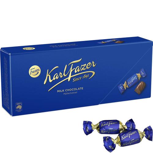 Karl Fazer Milk Chocolate Box 228g – Coopers Candy