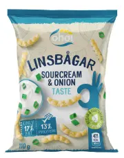 Oho! Linsbågar Sourcream & Onion 110g – Coopers Candy