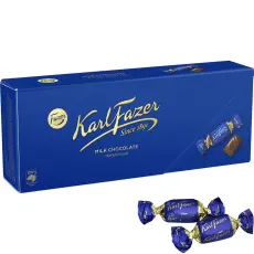 Karl Fazer Milk Chocolate Box 228g &ndash; Coopers Candy