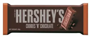 Hersheys Cookies N Chocolate Bar 40g – Coopers Candy