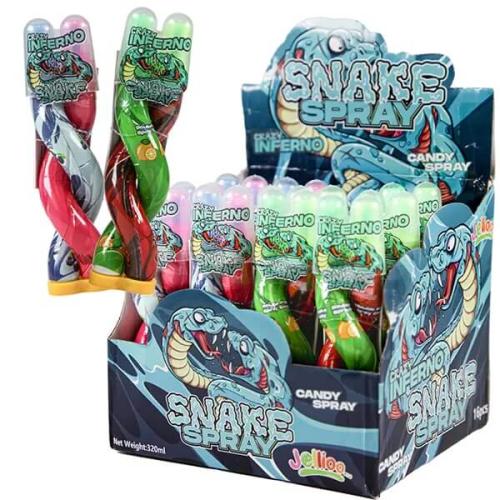 Jellioo Inferno Double Snake Spray 56g (1st) – Coopers Candy