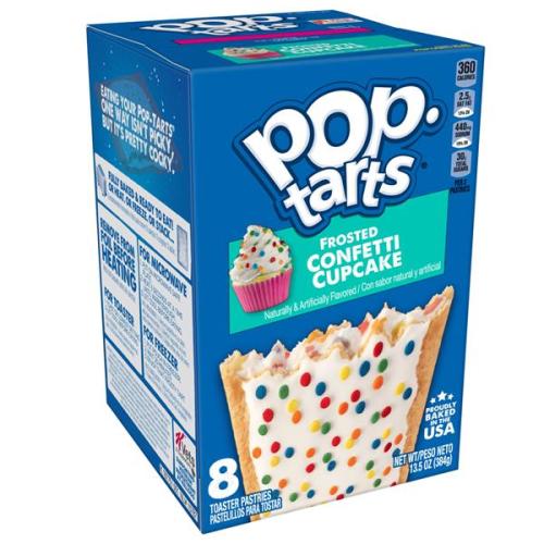 Kelloggs Pop-Tarts Frosted Confetti Cupcake 384g – Coopers Candy