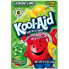 Kool-Aid Soft Drink Mix - Lemon Lime 6g – Coopers Candy