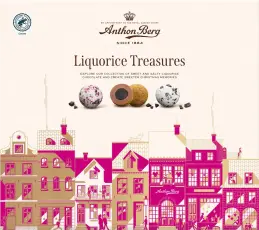 Anthon Berg Liquorice Treasure 240g &ndash; Coopers Candy