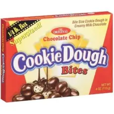 Cookie Dough Bites Chocolate Chip 88g &ndash; Coopers Candy