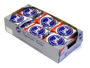 Hersheys York Peppermint Pattie 39g x 36st – Coopers Candy