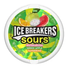 Icebreakers Mints Fruitsours (Green) 42g – Coopers Candy