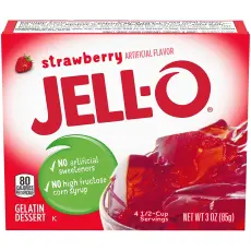 Jello Strawberry 170g – Coopers Candy