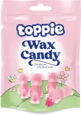 Toppie Wax Candy Bear Jordgubb 40g &ndash; Coopers Candy