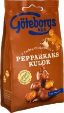 Göteborgs Kex Chokladdoppade Pepparkakskulor 120g – Coopers Candy