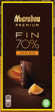 Marabou Premium Apelsin 70% 100g – Coopers Candy