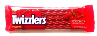 Twizzlers Jordgubb 70g – Coopers Candy
