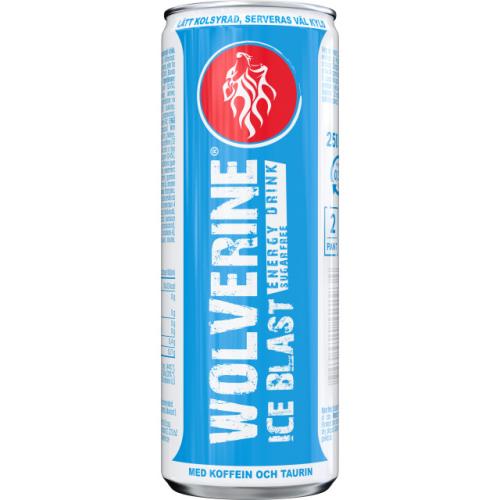 Wolverine Ice Blast Energidryck 25cl – Coopers Candy
