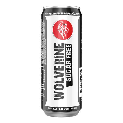 Wolverine Energidryck Sugarfree 25cl – Coopers Candy
