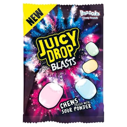 Juicy Drop Bazooka Blasts 120g – Coopers Candy