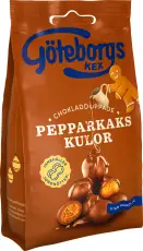 Göteborgs Kex Chokladdoppade Pepparkakskulor 120g – Coopers Candy
